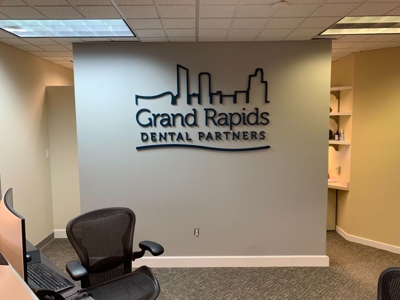 Grand Rapids Dental Partners Channel Letters Photo